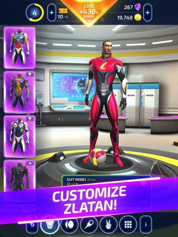Zlatan Legends для iPad