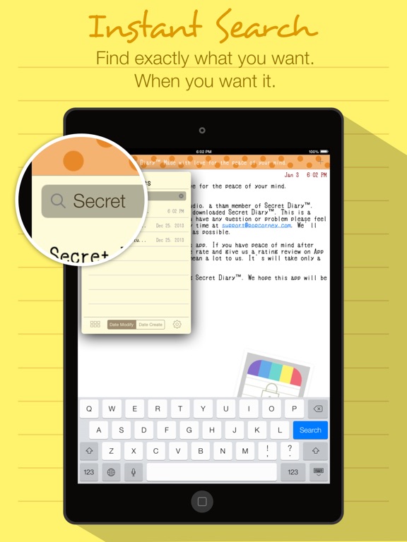 Secret Diary Keep Private Note Screenshots