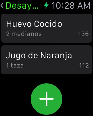 Captura de pantalla del iPhone 2