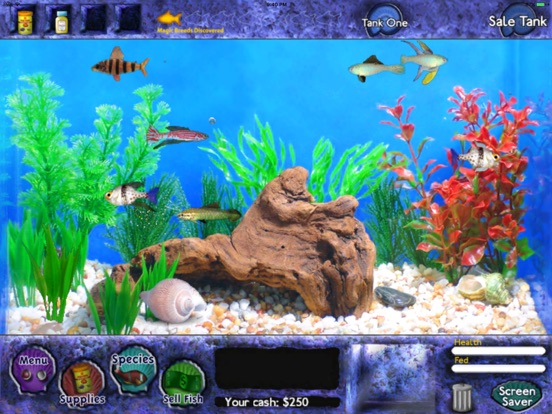 Screenshots of Fish Tycoon Lite for iPad