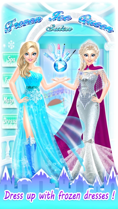 frozen ice queen game