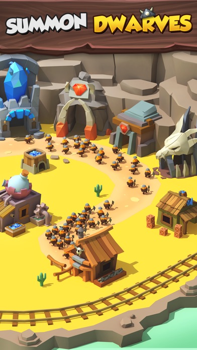 Tiny Miners: Clicker Game screenshot 2