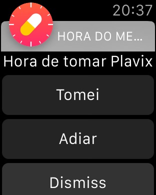Captura de tela do iPhone 2