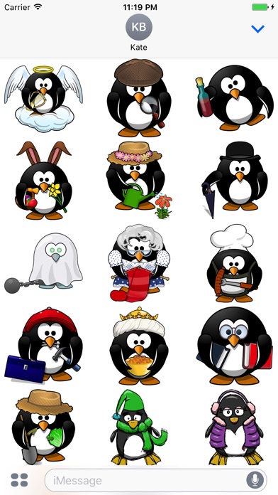 Sticker Fun With Penguins review screenshots