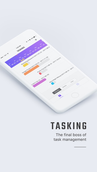 App Store Screenshot of TASKING - The Final Boss of Task Management