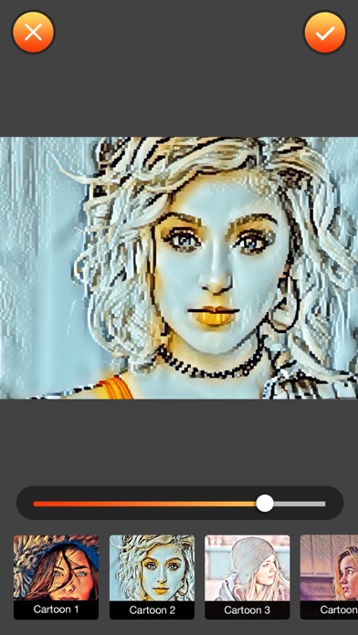 Screenshots of Cartoon Photo Editor-Comic FX for iPhone