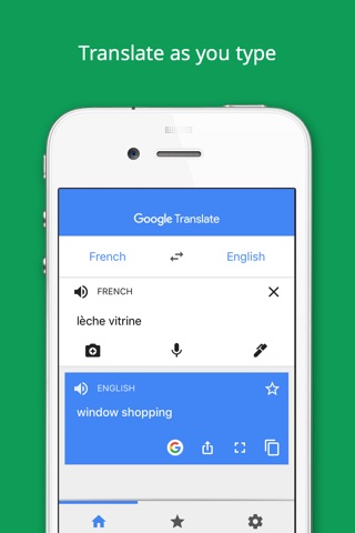 google translate app for ipad