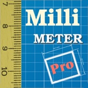 Millimeter Pro - screen ruler on scale paper