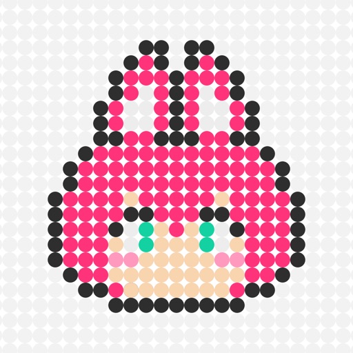 ビーズクリエイター - アイロンビーズの図案を作ろう!