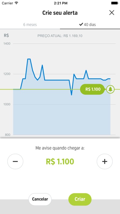 Captura de tela do iPhone 5