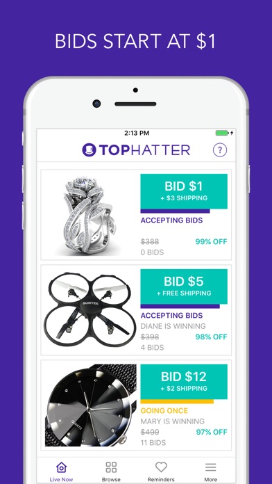 Tophatter Shopping App Download - Android APK