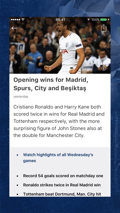 champions league app champions league app