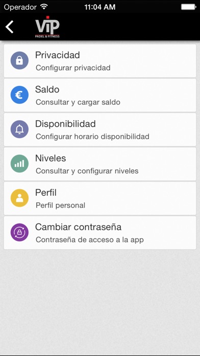 Captura de pantalla del iPhone 3