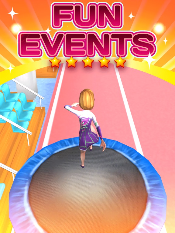 Screenshots of American Gymnastics Girly Girl Game - All Fun Little Teenage Kids Gym Games For Free for iPad