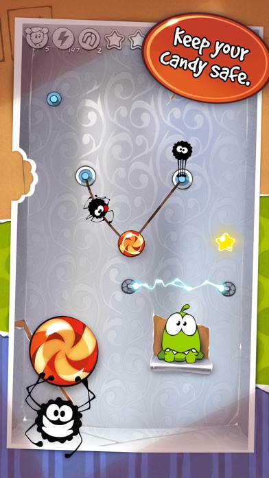 Screenshots of Cut the Rope™ for iPhone