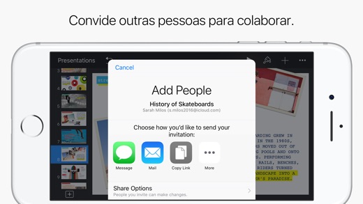 Captura de tela do iPhone 3