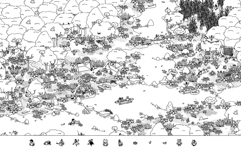 Hidden Folks for Mac 1.4 激活版 – 找茬类小游戏隐藏的人