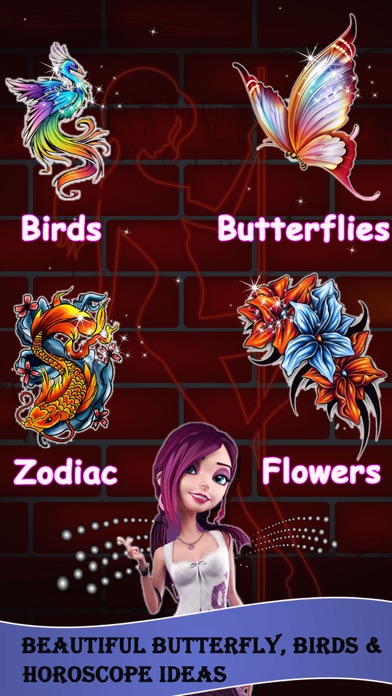 colorful tattoo maker party on the app store colorful tattoo maker party on the app store