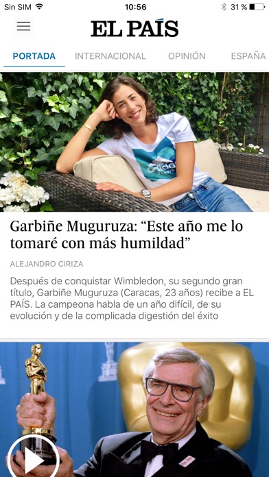 Captura de pantalla del iPhone 1
