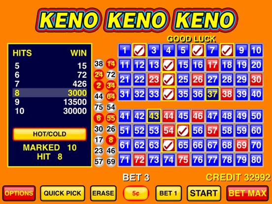 keno bonus play