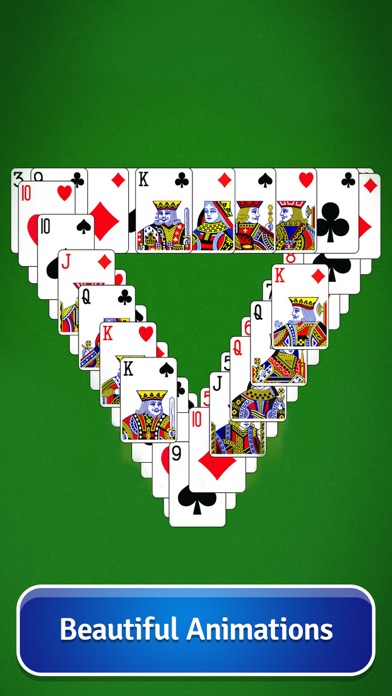 Screenshots of Pyramid Solitaire - Card Game for iPhone