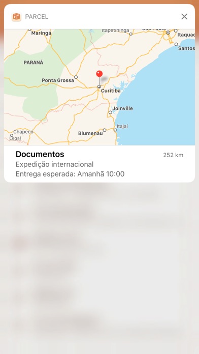 Captura de tela do iPhone 5