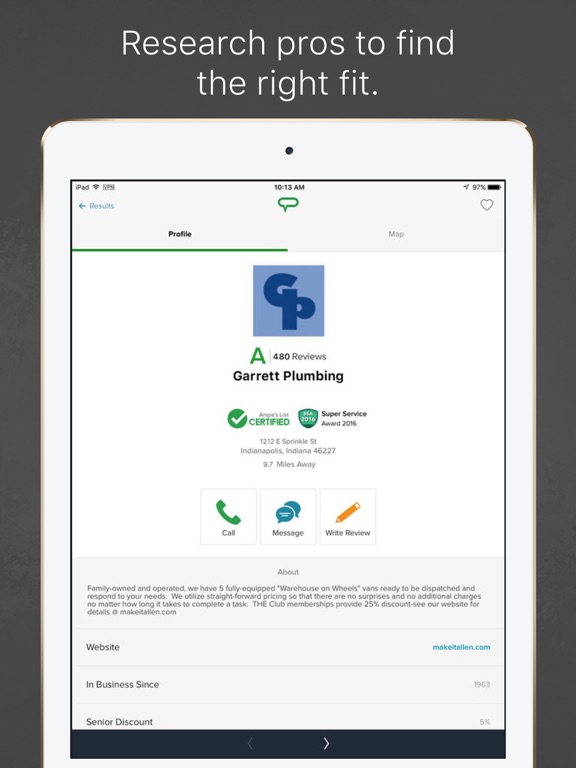 Angie’s List on the App Store