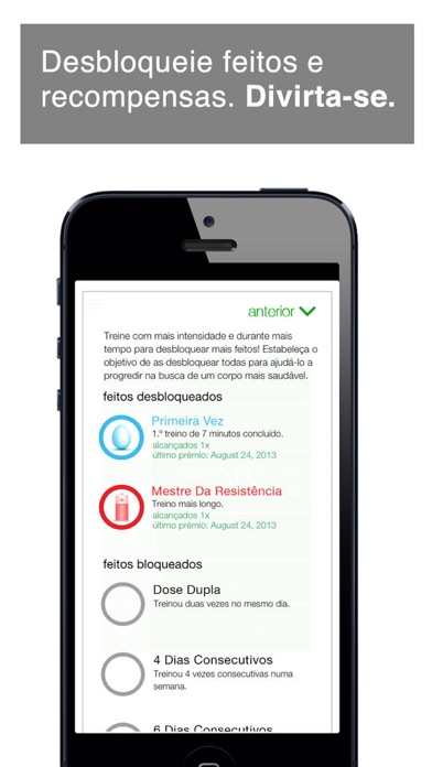 Captura de tela do iPhone 5