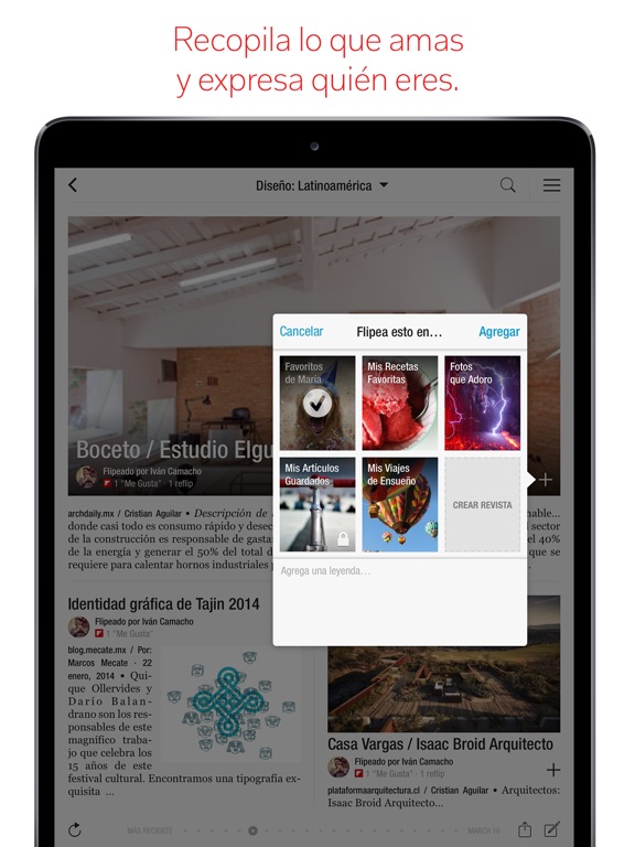 Captura de pantalla del iPad 4