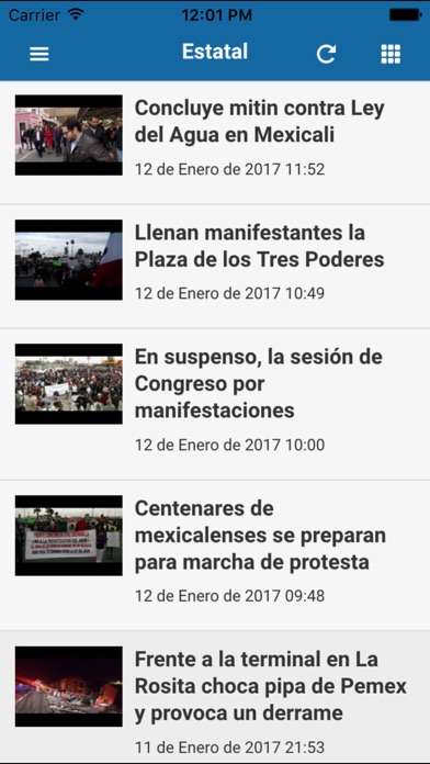 Captura de pantalla del iPhone 4