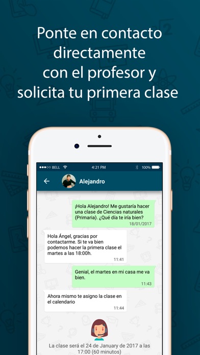 Captura de pantalla del iPhone 3