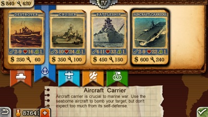 Screenshots of World Conqueror 2 for iPhone