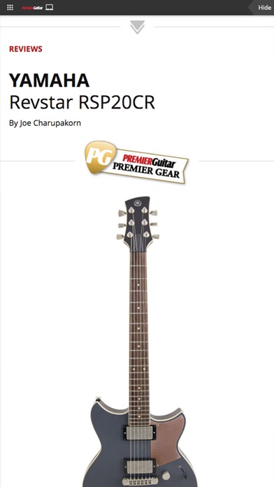 Premier Guitar Magazine review screenshots