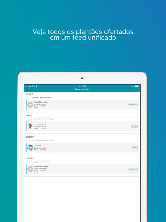 Captura de tela do iPad 3