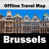 Brussels (Belgium) – City Travel Companion brussels belgium map 