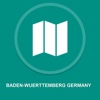 Baden-Wuerttemberg Germany : GPS Navigation baden baden germany genealogy 