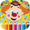 Circus Coloring Book Pages Learn Drawing and Paint circus coloring pages 