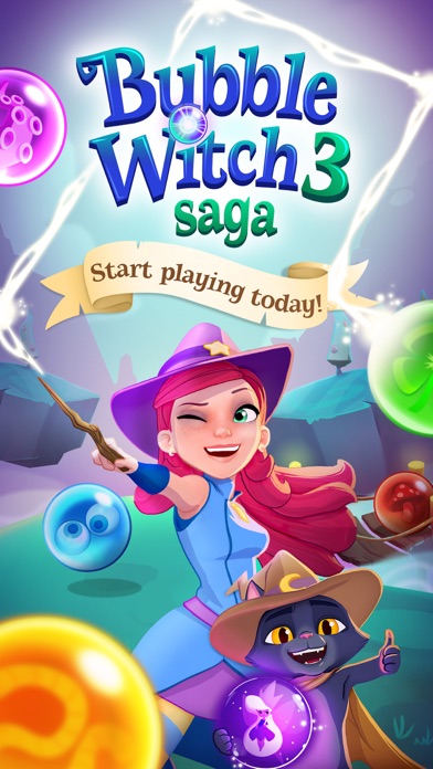 Bubble Witch 3 Saga  Screenshot