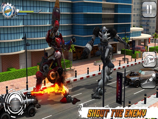 Moto Robot Transformation Simulator screenshot 8