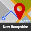 New Hampshire Offline Map and Travel Trip Guide new hampshire map 