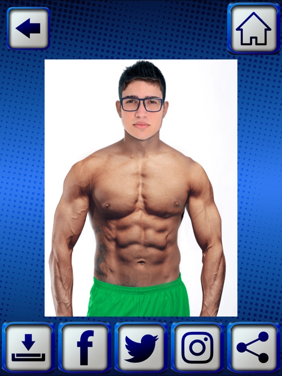 App Shopper Bodybuilding Photo Editor Get Ripped Gym Body