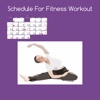Schedule for fitness workout workout schedule 
