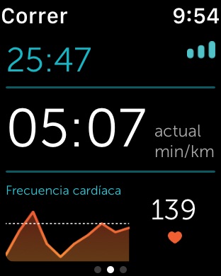 Captura de pantalla del iPhone 3
