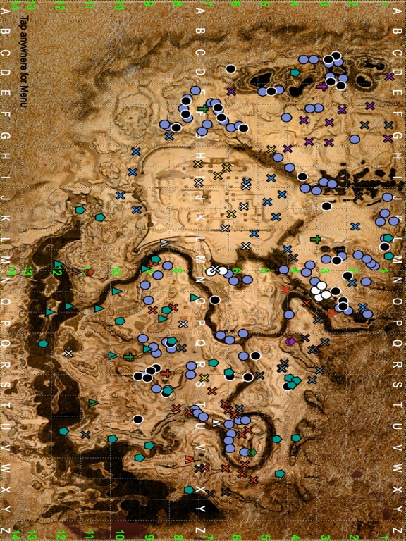 conan exiles interactive map silver ore