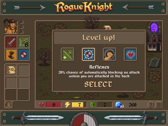 Rogue Knight: Infested Lands 앱스토어 스크린샷