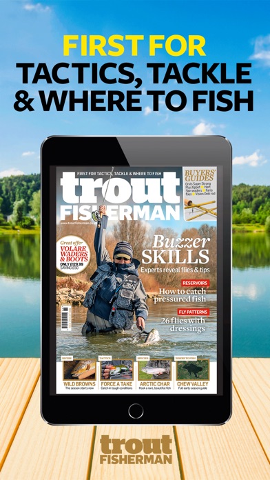 Trout Fisherman Magazine review screenshots