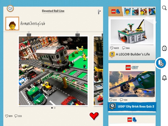 Screenshots of LEGO® Life – Create, share & discover for iPad