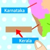 India States & Capitals Map Quiz north india states 