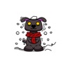 Sticker Pup The Cute Puppy di Poedil