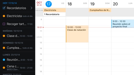 Captura de pantalla del iPhone 5